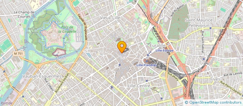 localisation de l'entreprise MONSIEUR DANIEL VANDERVAEREN à LILLE