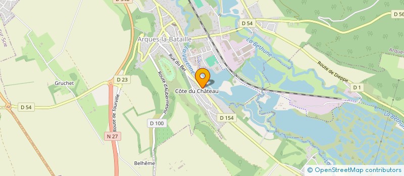 localisation de l'entreprise MONSIEUR DANIEL VANHEULE  ARQUES-LA-BATAILLE