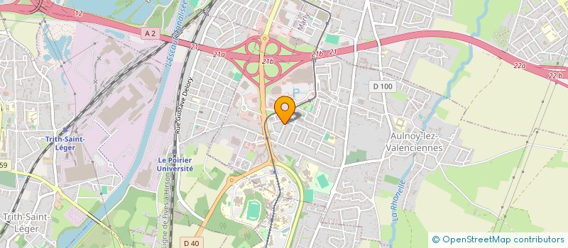 localisation de l'entreprise MONSIEUR DANIEL VANLAETHEM  AULNOY-LEZ-VALENCIENNES