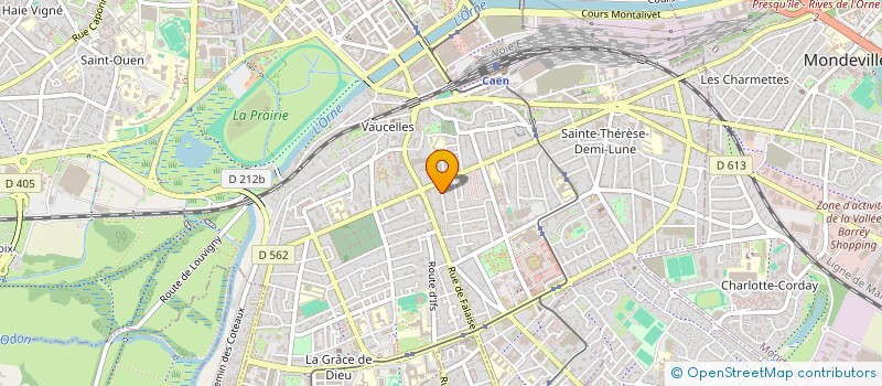 localisation de l'entreprise MONSIEUR DANIEL VANWAEREBEKE à CAEN