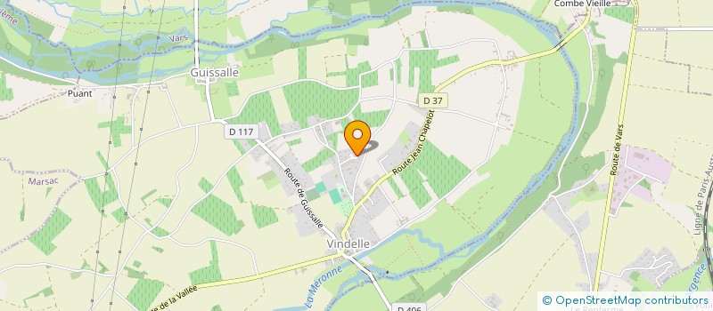 localisation de l'entreprise MONSIEUR DANIEL VARACHAUD à VINDELLE