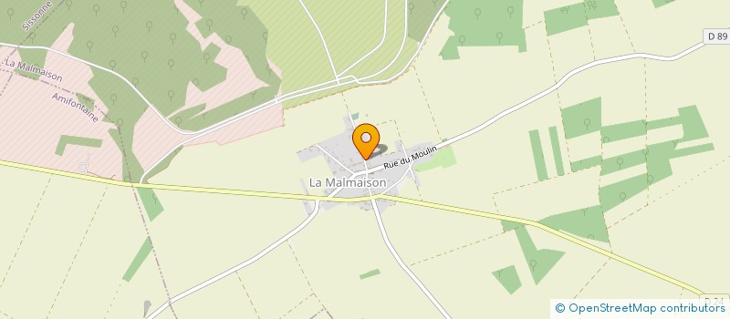 localisation de l'entreprise MONSIEUR DANIEL VARLOT  LA MALMAISON