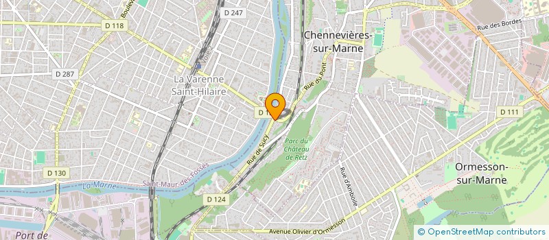 localisation de l'entreprise MONSIEUR DANIEL VASSEUR à CHENNEVIERES-SUR-MARNE