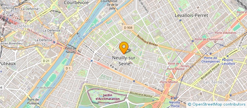 localisation de l'entreprise MONSIEUR DANIEL VASSY à NEUILLY-SUR-SEINE