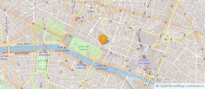 localisation de l'entreprise MONSIEUR DANIEL VATTAIRE  PARIS