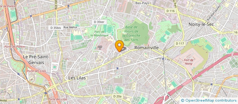 localisation de l'entreprise MONSIEUR DANIEL VATURI à ROMAINVILLE