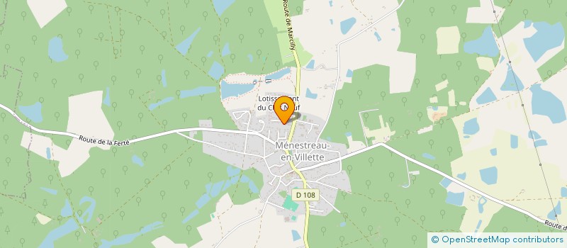 localisation de l'entreprise MONSIEUR DANIEL VATZ à MENESTREAU-EN-VILLETTE
