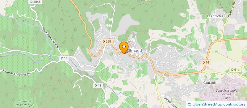 localisation de l'entreprise MONSIEUR DANIEL VEIGA MARQUES  GRIMAUD