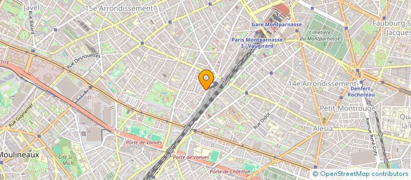 localisation de l'entreprise MONSIEUR DANIEL VENANT CABASSET  PARIS