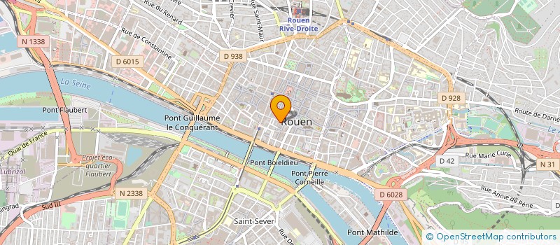 localisation de l'entreprise MONSIEUR DANIEL VERDIERE à ROUEN