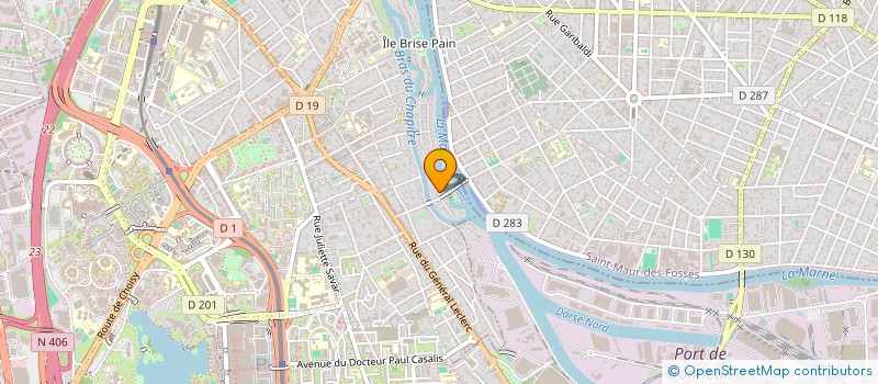 localisation de l'entreprise MONSIEUR DANIEL VERGOZ  CRETEIL