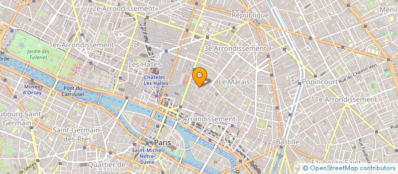 localisation de l'entreprise MONSIEUR DANIEL VERMOT-GAUD  PARIS