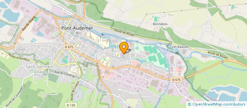 localisation de l'entreprise MONSIEUR DANIEL VERSAVEL  PONT-AUDEMER