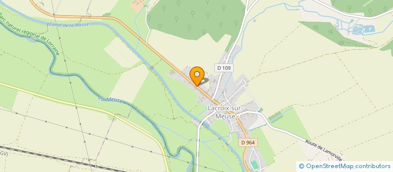 localisation de l'entreprise MONSIEUR DANIEL VESIN à LACROIX-SUR-MEUSE