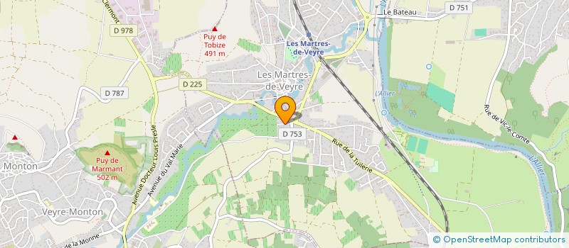 localisation de l'entreprise MONSIEUR DANIEL VIALETTE  CHASSAGNES