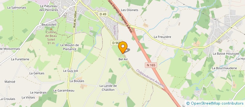 localisation de l'entreprise MONSIEUR DANIEL VIAUD  CORDEMAIS