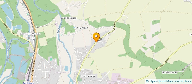 localisation de l'entreprise MONSIEUR DANIEL VIEIRA DA SILVA à FERRIERES-EN-GATINAIS
