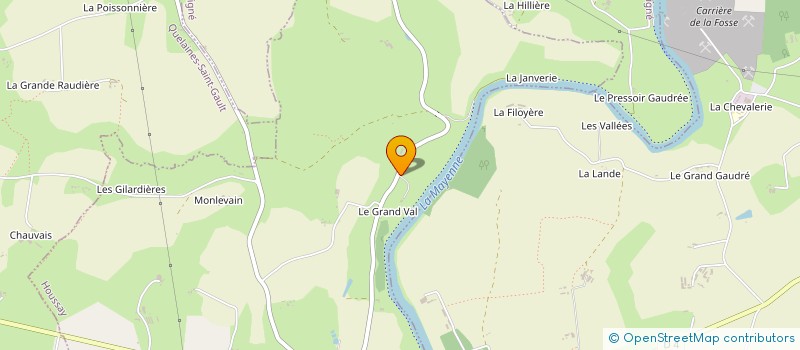 localisation de l'entreprise MONSIEUR DANIEL VIEL  PEUTON