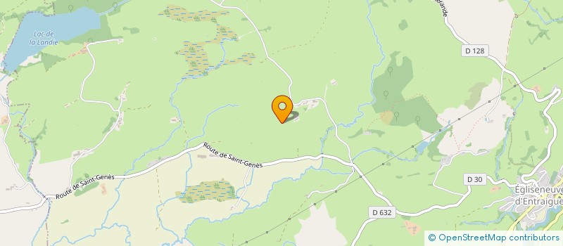 localisation de l'entreprise MONSIEUR DANIEL VIGIER  EGLISENEUVE-D ENTRAIGUES