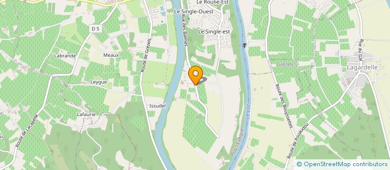 localisation de l'entreprise MONSIEUR DANIEL VIGOUROUX  PUY-L'EVEQUE