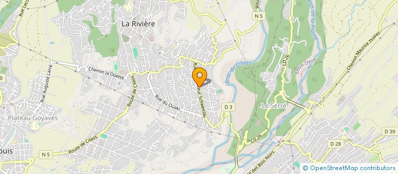 localisation de l'entreprise MONSIEUR DANIEL VILA à SAINT-LOUIS