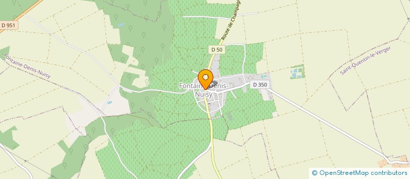 localisation de l'entreprise MONSIEUR DANIEL VILELA  FONTAINE-DENIS-NUISY