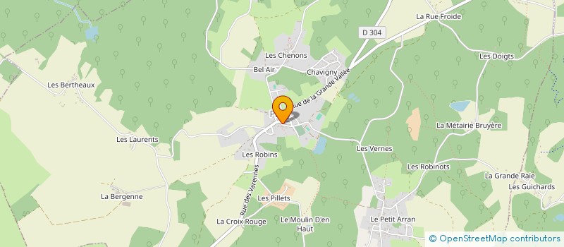 localisation de l'entreprise MONSIEUR DANIEL VINCENT  PARLY