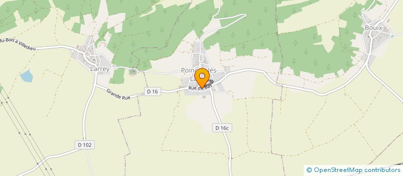 localisation de l'entreprise MONSIEUR DANIEL VIREY  BALOT