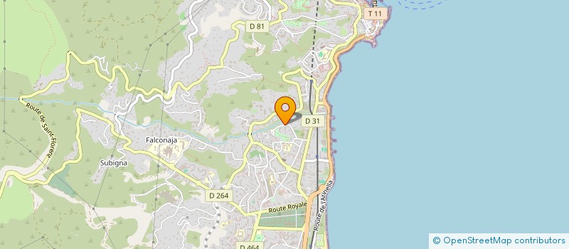 localisation de l'entreprise MONSIEUR DANIEL VITI à BASTIA