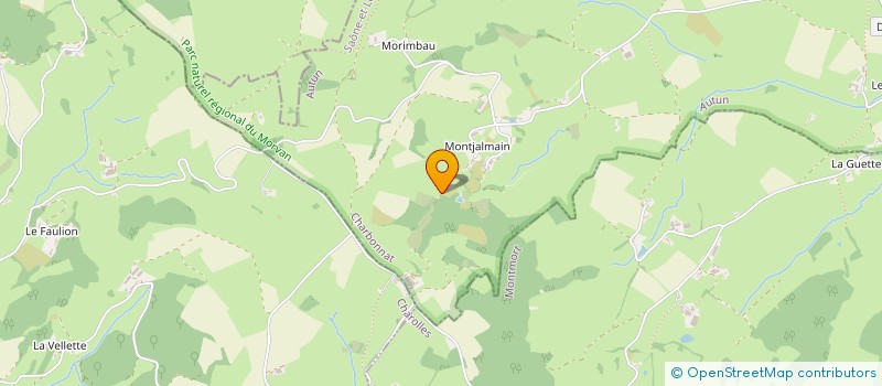 localisation de l'entreprise MONSIEUR DANIEL VOILLOT  CHARBONNAT