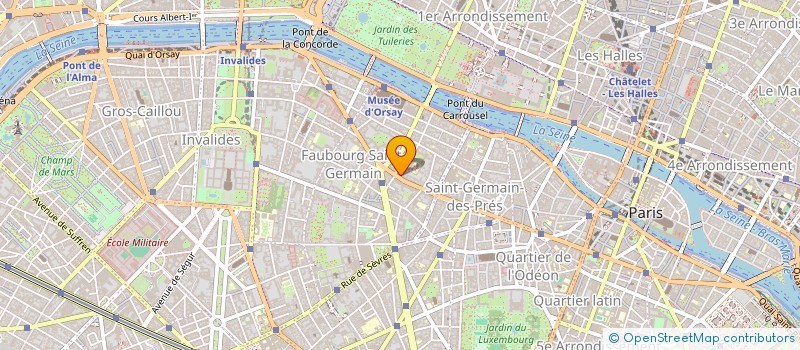 localisation de l'entreprise MONSIEUR DANIEL VOS  PARIS