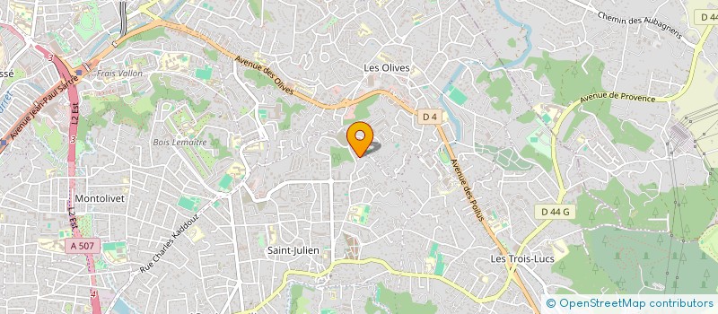 localisation de l'entreprise MONSIEUR DANIEL VULLO à MARSEILLE