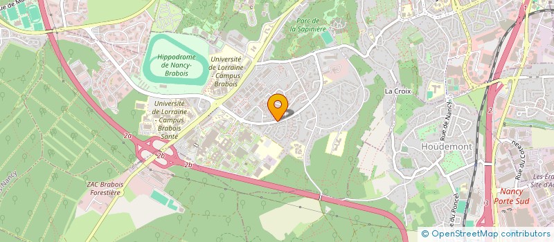 localisation de l'entreprise MONSIEUR DANIEL WAGNER  VANDOEUVRE LES NANCY