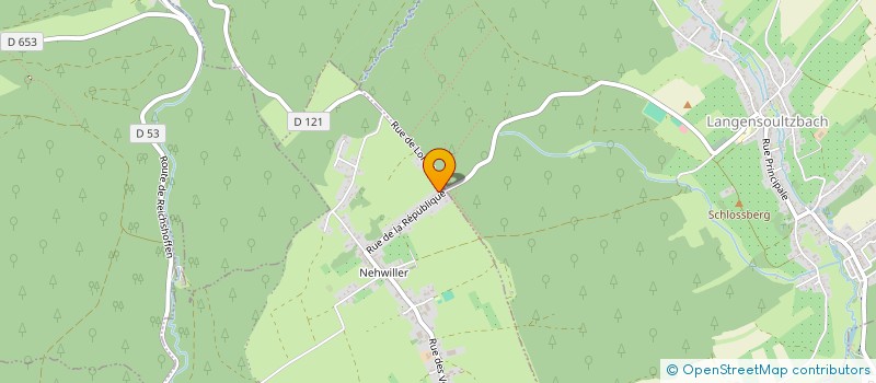 localisation de l'entreprise MONSIEUR DANIEL WAGNER  REICHSHOFFEN