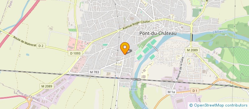 localisation de l'entreprise MONSIEUR DANIEL WATIER à PONT-DU-CHATEAU