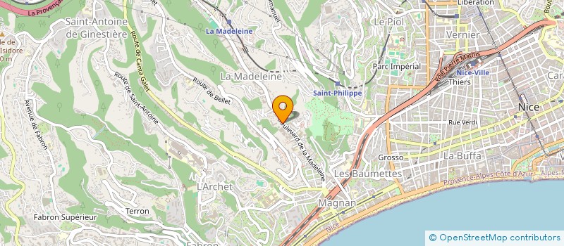 localisation de l'entreprise MONSIEUR DANIEL WATTIER à NICE