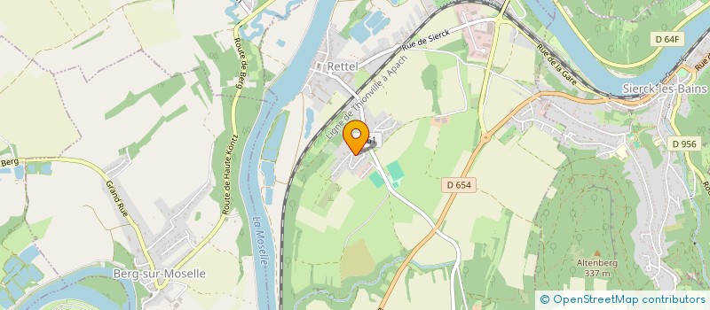 localisation de l'entreprise MONSIEUR DANIEL WEBER  RETTEL