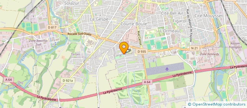 localisation de l'entreprise MONSIEUR DANIEL WIS à TARBES