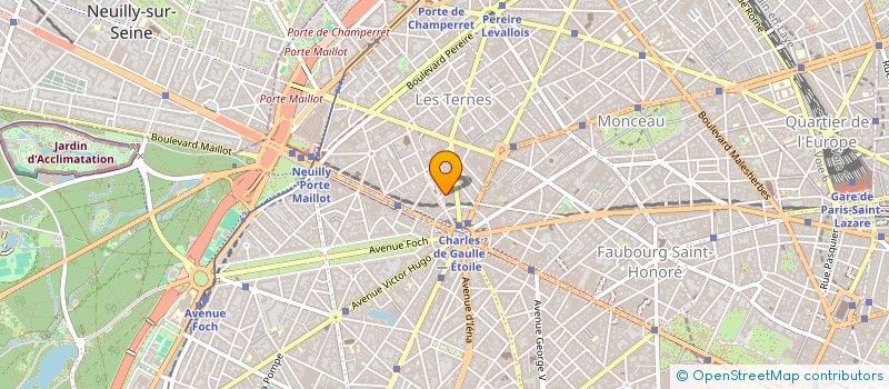 localisation de l'entreprise MONSIEUR DANIEL WOH  PARIS