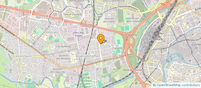 localisation de l'entreprise MONSIEUR DANIEL YAVUZ  STRASBOURG