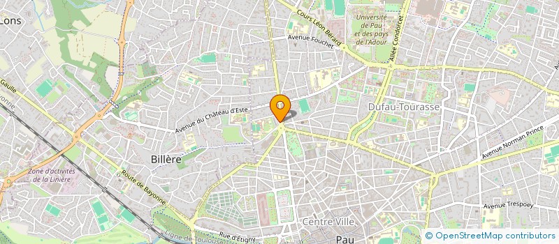 localisation de l'entreprise MONSIEUR DANIEL YOUSIF à PAU