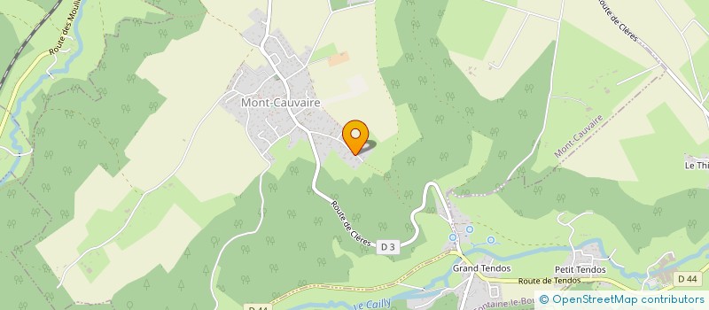 localisation de l'entreprise MONSIEUR DANIEL ZAMBUJO  MONT-CAUVAIRE