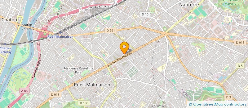 localisation de l'entreprise MONSIEUR DANIEL ZAVODSCHII à RUEIL-MALMAISON