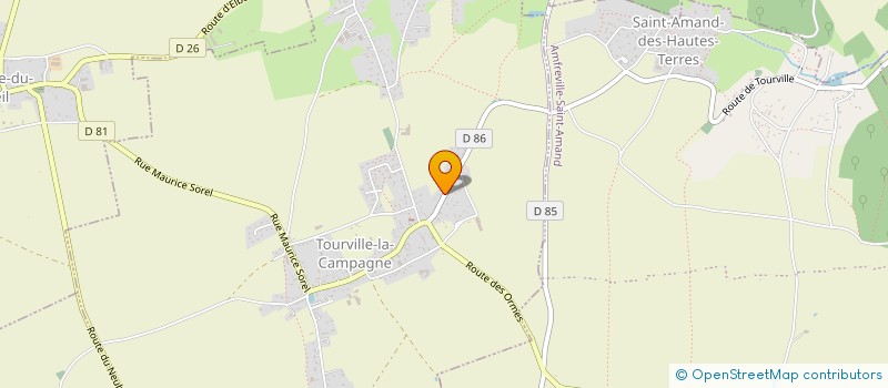 localisation de l'entreprise MONSIEUR DANIEL ZELAZKO à TOURVILLE-LA-CAMPAGNE
