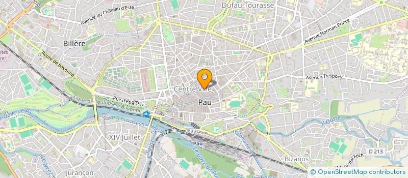 localisation de l'entreprise MONSIEUR DANIEL ZERBIB à PAU