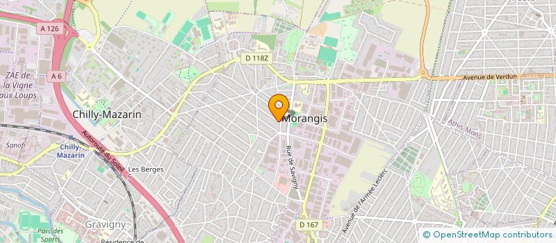 localisation de l'entreprise MONSIEUR DANIEL ZHOU à MORANGIS