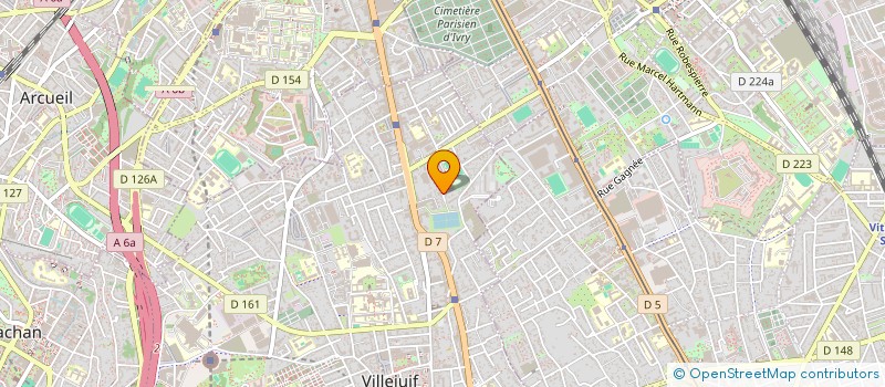 localisation de l'entreprise MONSIEUR DANIEL ZOLAR  VILLEJUIF