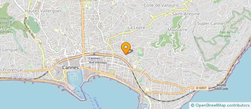 localisation de l'entreprise MONSIEUR DANIELE GALAZZO  CANNES