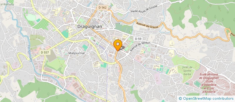 localisation de l'entreprise MONSIEUR DANIELE LEUCATINO à DRAGUIGNAN
