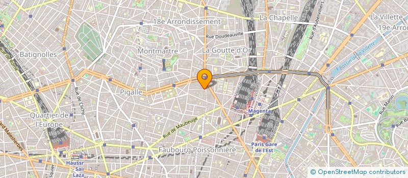 localisation de l'entreprise MONSIEUR DANIELE MARTIGNONI  PARIS